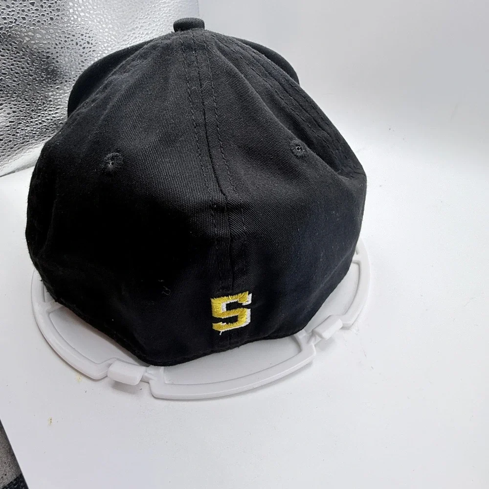 New Era 39THIRTY Panthers Hat M/L Black Embroidered‎ A-Frame Cap NE401